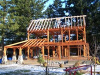 Timber Frame Residence photo